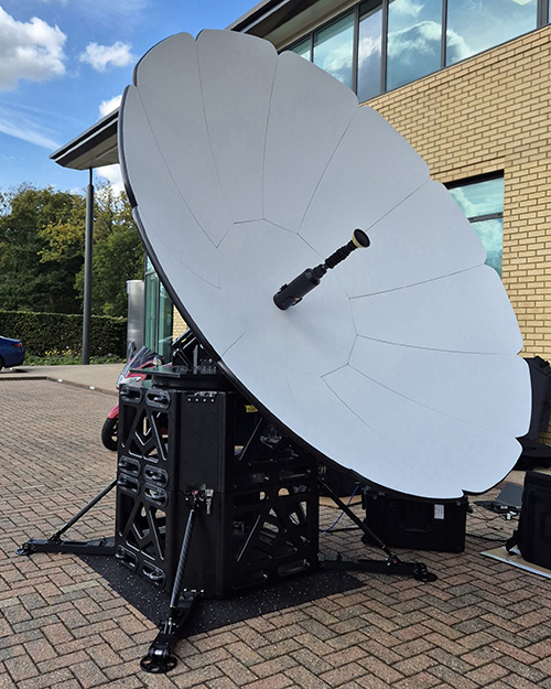TT250 – 2.5M Multi-band Deployable Satellite Ground Station